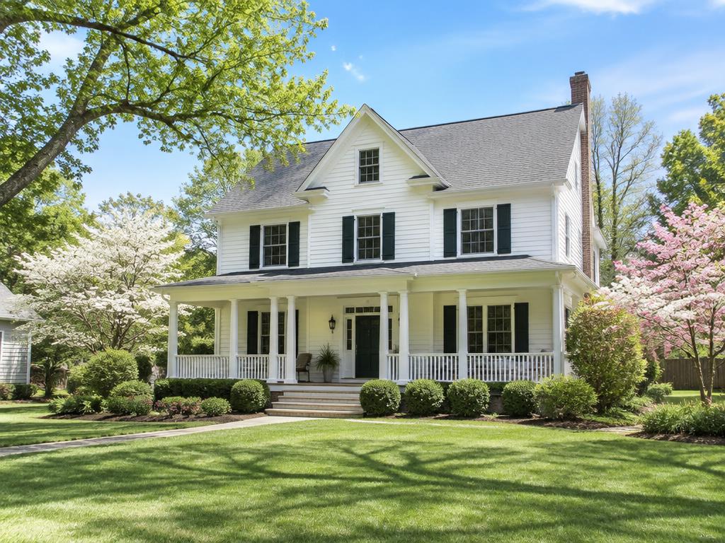 Wake Forest, North Carolina neighborhood streetscape